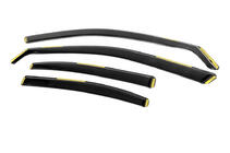 Skoda Superb 2015-2024 In-channel Wind Deflectors Niken Luxury (Liftback, 4 pcs) photo 2