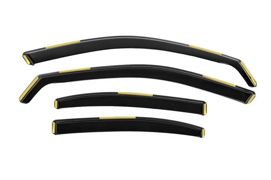 Skoda Superb 2015-2024 In-channel Wind Deflectors Niken Luxury (Liftback, 4 pcs) Image