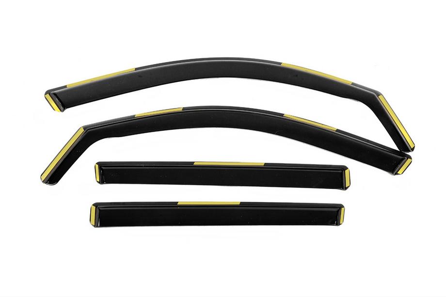 Skoda Kodiaq 2016-2023 In-Channel Wind Deflectors Niken Luxury (4 pcs) Image