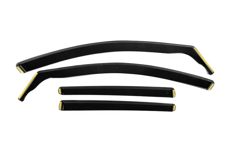 Volkswagen Golf 7/E-Golf 2012-2020 In-Channel Window Deflectors Niken Luxury (HB, 5 Door, 4 Pcs) Image