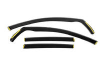 Volkswagen Golf 5 2003-2009 In-Channel Wind Deflectors Niken Luxury (HB, 4 pcs) photo 1