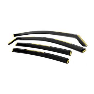 In-Channel Wind Deflectors Niken Luxury (SD, 4 pcs) photo 2