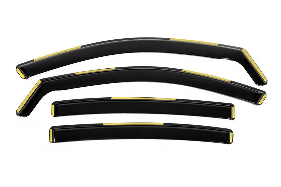 Volkswagen Passat B8 2015-2023 In-Channel Wind Deflectors Niken Luxury (SD, 4 pcs) Photo 1