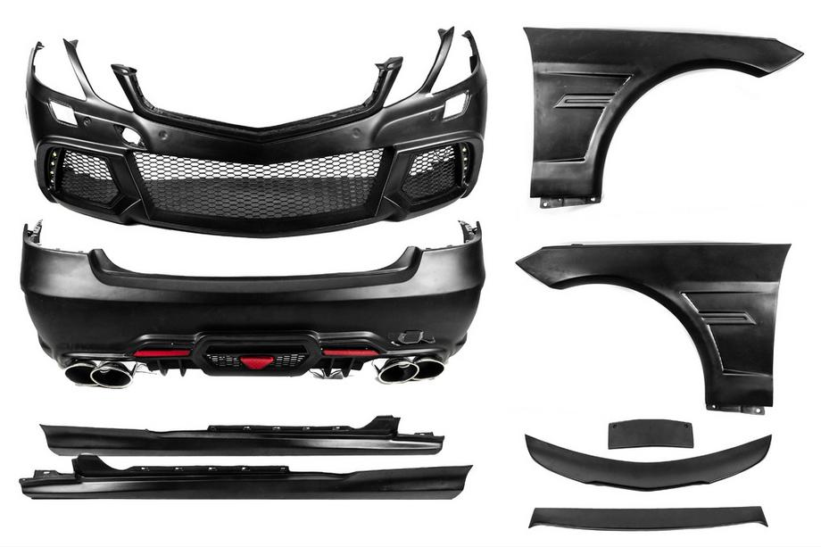 Mercedes E-class coupe C207 2010-2017 Body kit 2009-2012 (WALD, fiberglass) Image