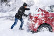How to pull a car out of a snowdrift? photo 1
