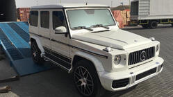 Mercedes G class W463 1990-2018 Front bumper in AMG style 2023 (shell) photo 1