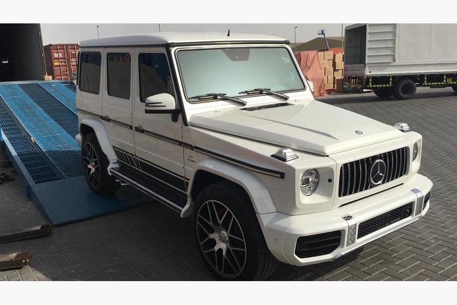 Mercedes G class W463 1990-2018 Front bumper in AMG style 2023 (shell) Image