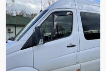 Volkswagen Crafter 2006-2016 In-Channel Wind Deflectors (2 pcs, HEKO) photo 2
