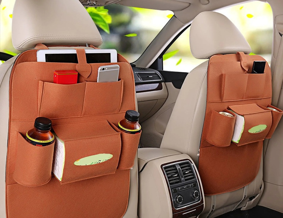 Ideas for storing small things in the car interior