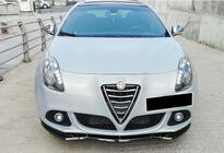 Alfa Romeo Giulietta 2010-2020 Front Lip Spoiler DPT (ABS, Gloss Black, 3pcs) photo 1