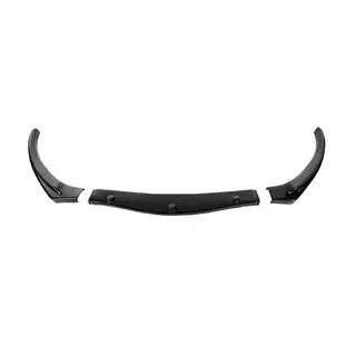 Front Lip Spoiler DPT (ABS, Gloss Black, 3pcs) photo 2