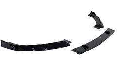 Audi A3 2012-2020 Front Lip Spoiler DPT V-1 (Gloss Black, 3pcs) photo 1
