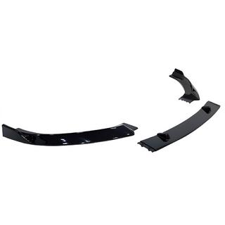 Front Lip Spoiler DPT V-1 (Gloss Black, 3pcs) Audi A3 2012-2020