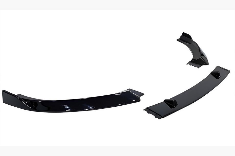 Audi A3 2012-2020 Front Lip Spoiler DPT V-1 (Gloss Black, 3pcs) Image