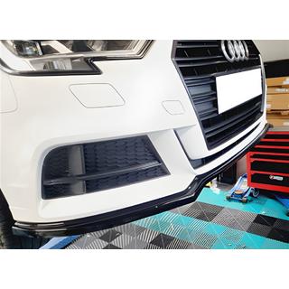 Front Lip DPT V-2 (Gloss Black) Audi A3 2012-2020 photo 1