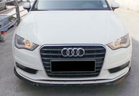 Audi A3 2012-2020 Front lip spoiler add-on DPT V-3 (Sedan/HB, gloss black) photo 6