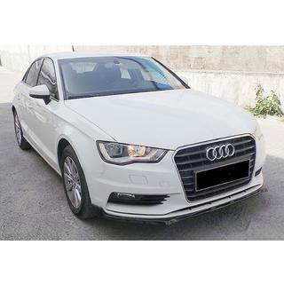 Front lip spoiler add-on DPT V-3 (Sedan/HB, gloss black) Audi A3 2012-2020 photo 2