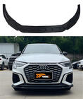Audi A3 2020- Front Lip DPT V-1 (Gloss Black) photo 1