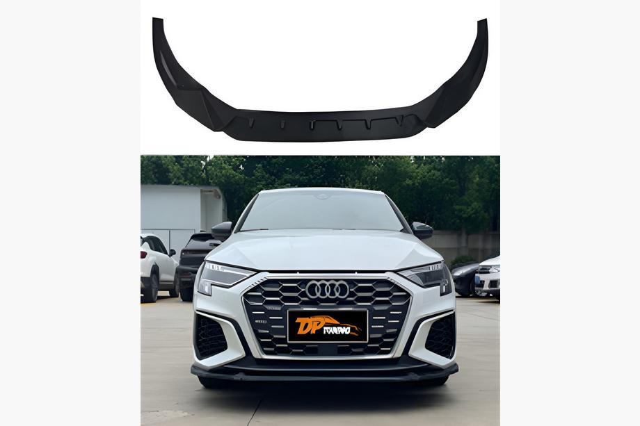 Audi A3 2020- Front Lip DPT V-1 (Gloss Black) Image