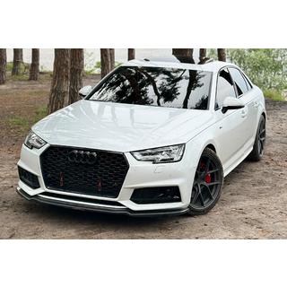 DPT V-1 Front Lip Spoiler (for S-Line, 2015-2019, Gloss Black) photo 1