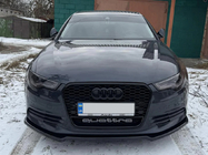 Audi A5 2007-2015 Front Lip Spoiler DPT (for S-Line, 2011-2015, Gloss Black) photo 3