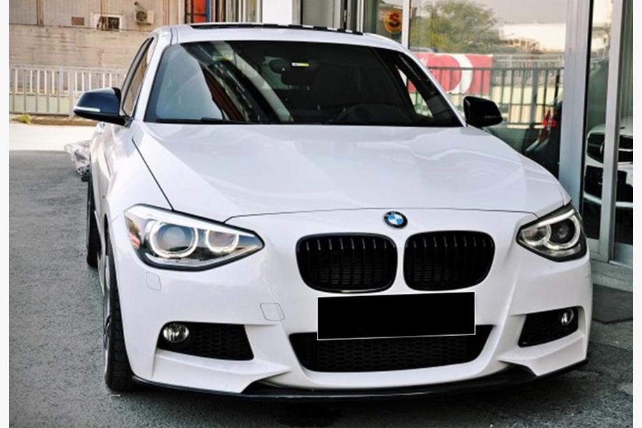 BMW 1 Series F20/F21 2011-2019 Front Lip DPT V-3 (For M Performance Style, Gloss Black) Photo 3