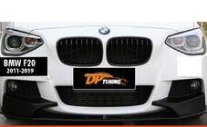 BMW 1 Series F20/F21 2011-2019 Front Lip DPT V-1 (For M Performance, Gloss Black, 2 pcs) photo 3