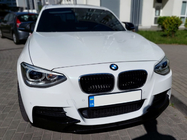 BMW 1 Series F20/F21 2011-2019 Front Lip DPT V-1 (For M Performance, Gloss Black, 2 pcs) photo 4