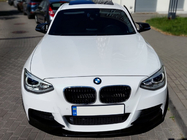BMW 1 Series F20/F21 2011-2019 Front Lip DPT V-1 (For M Performance, Gloss Black, 2 pcs) photo 1