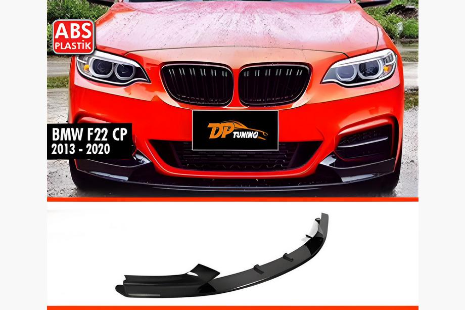 BMW 2 Series F22/F23 2014-2021 Front Lip DPT V-1 (For M Performance, Gloss Black) Image