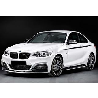 Front Lip DPT V-2 (For M Performance, Gloss Black) BMW 2 Series F22/F23 2014-2021 photo 1