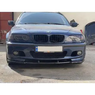 Front Lip DPT V-1 (For M Sport, Gloss Black)