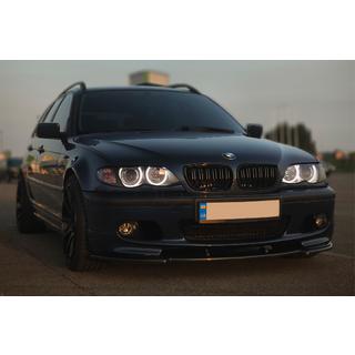 Front Lip DPT V-1 (For M Sport, Gloss Black) BMW 3 Series E46 1998-2006 photo 3