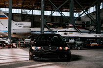 BMW 3 Series E46 1998-2006 Front Lip DPT V-2 (For M Sport, Gloss Black) photo 4