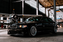 BMW 3 Series E46 1998-2006 Front Lip DPT V-2 (For M Sport, Gloss Black) photo 3