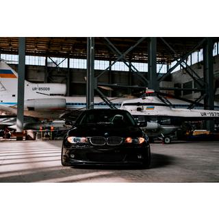 Front Lip DPT V-2 (For M Sport, Gloss Black) BMW 3 Series E46 1998-2006 photo 4