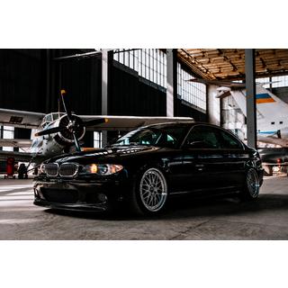 Front Lip DPT V-2 (For M Sport, Gloss Black) BMW 3 Series E46 1998-2006 photo 3