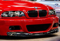 BMW 3 Series E46 1998-2006 Front Lip Spoiler DPT (for M3, Gloss Black) photo 3