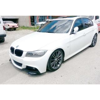 Front Flap Extensions DPT (for E90 M-Sport 2008-2011, Gloss Black, 2 pcs) photo 2