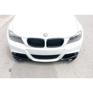 Front Flap Extensions DPT (for E90 M-Sport 2008-2011, Gloss Black, 2 pcs) photo 3