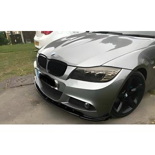 Front Lip DPT V-1 (for E90 M-Sport 2008-2011, Gloss Black) photo 1