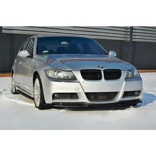 Front Lip DPT (for E90 M-Sport 2005-2008, Gloss Black) photo 3