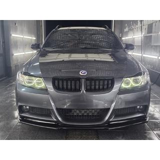 Front Lip DPT (for E90 M-Sport 2005-2008, Gloss Black) photo 1