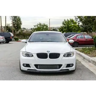 Front Lip CSL-Style DPT (for M-Sport 2006-2010, Gloss Black) photo 2