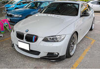 BMW 3 Series E92/E93 2006–2013 Front Lip Spoiler DPT (for M-Sport 2006-2010, Gloss Black) photo 2