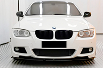 BMW 3 Series E92/E93 2006–2013 Front Lip Spoiler DPT (for M-Sport 2010-2013, Gloss Black) photo 1
