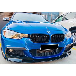 Front Lip Spoiler DPT (for M Performance, Gloss Black) BMW 3 Series F30/F31 2012-2019 photo 2