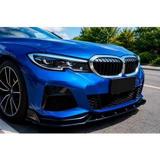 Front Lip DPT V-2 (For M Technic, Gloss Black) BMW 3 Series G20/G21 2018- photo 1