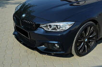 BMW 4 Series F32/F33/F36 2012-2020 Front Lip DPT V-2 (for M-Sport, Gloss Black) photo 1