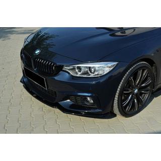 Front Lip DPT V-2 (for M-Sport, Gloss Black) BMW 4 Series F32/F33/F36 2012-2020 photo 1